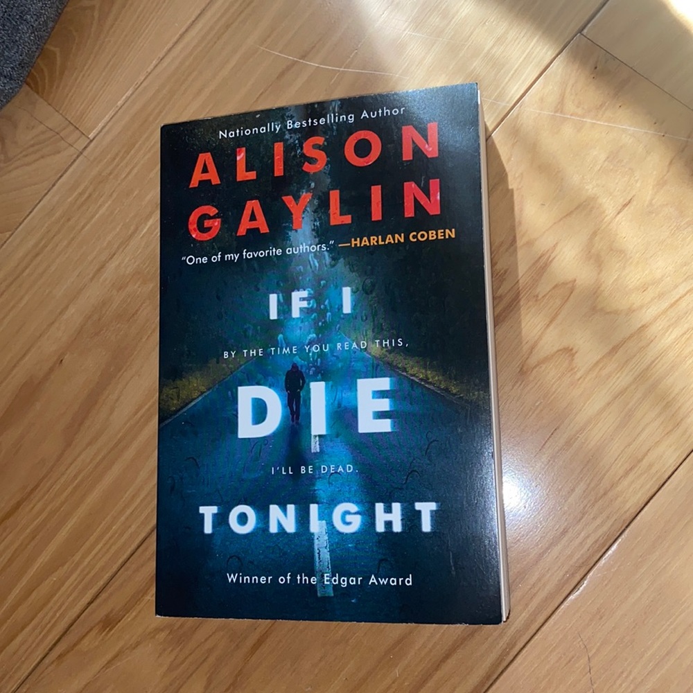 ALISON GAYLIN, if i die tonight book